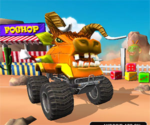 Флеш игра - Beast Monster Trucks