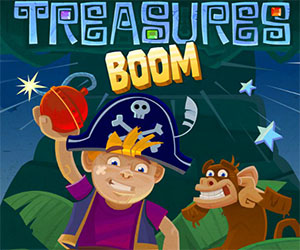 Флеш игра - Treasures Boom