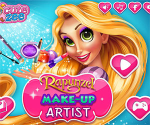 Флеш игра - Rapunzel Make-up Artist