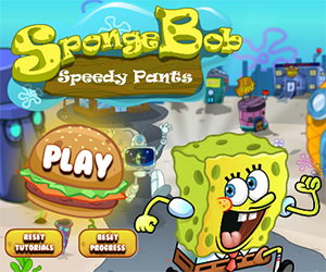Флеш игра - Spongebob Speedy Pants
