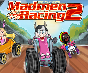 Флеш игра - Madmen Racing 2