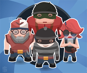 Флеш игра - Team of Robbers 2