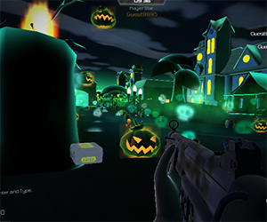 Флеш игра - Halloween Стрелялка Multiplayer