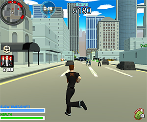 Флеш игра - Криминальный город 3D