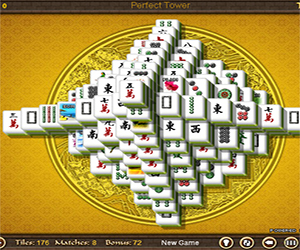 Флеш игра - Mahjong Башня