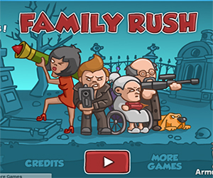 Флеш игра - Family Rush